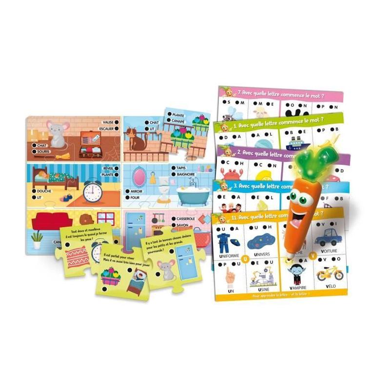 Apprenez l'alphabet en s'amusant avec le Stylo parlant Carotina!