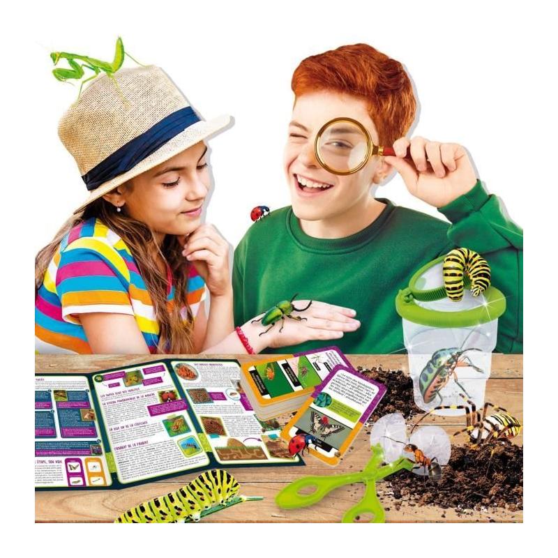 Kit scientifique pour découvrir les insectes avec I'M A GENIUS POCKET