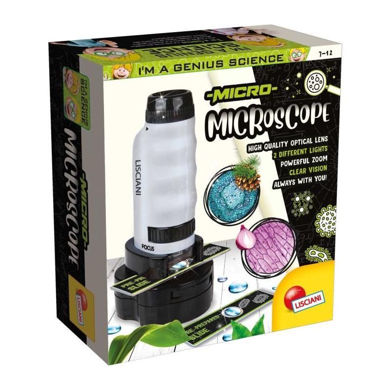 Microscope Portable - I'M A GENIUS - Grossissement puissant