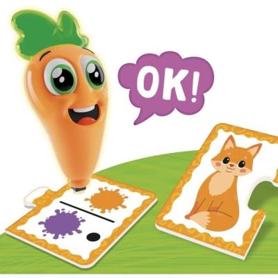Stylo parlant pour apprendre les couleurs avec Carotina Baby