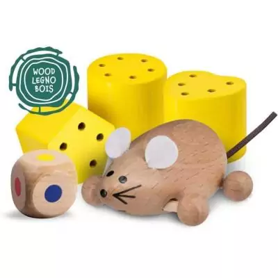 La Maison de la Souris : Jeu Montessori en Bois La Maison de la Souris : Jeu Montessori en Bois