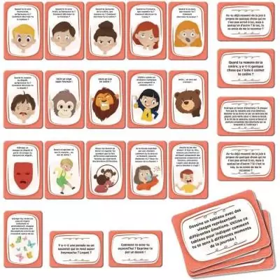 Jeux de cartes pour apprendre à gérer ses émotions - LIFE SKILLS Jeux de cartes pour apprendre à gérer ses émotions - LIFE SKILLS