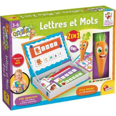 Stylo parlant et jouets magnétiques Carotina - Jeu d'apprentissage interactif