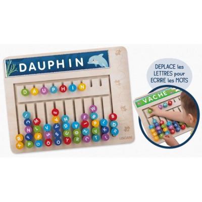 Compose-mots Montessori - Tableau Magnétique - Jeu d'Apprentissage