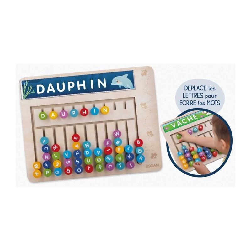 Compose-mots Montessori - Tableau Magnétique - Jeu d'Apprentissage