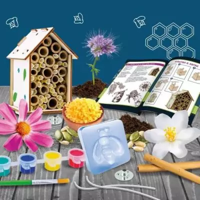 Kit Scientifique Laboratoire des Abeilles - I'M A GENIUS: Découverte Nature, Animaux et Insectes Kit Scientifique Laboratoire des Abeilles - I'M A GENIUS: Découverte Nature, Animaux et Insectes