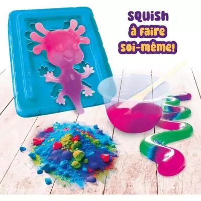 Kit scientifique de poche Axolotl - Expérience magique pour enfants