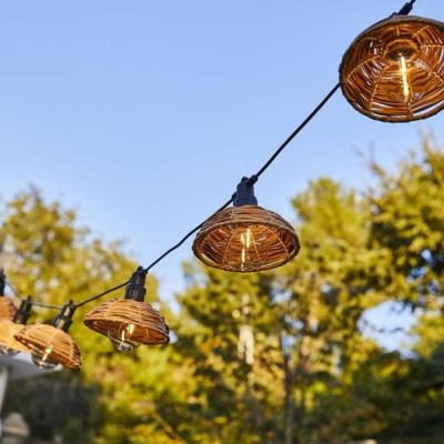 Guirlande lumineuse extérieure LUMISKY COTTAGE - Ambiance chaleureuse - 5.70m - LED blanc chaud