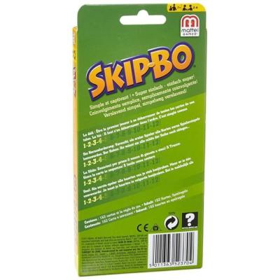 Jeu de Cartes Skip Bo: Amusement en Famille dès 7 ans!