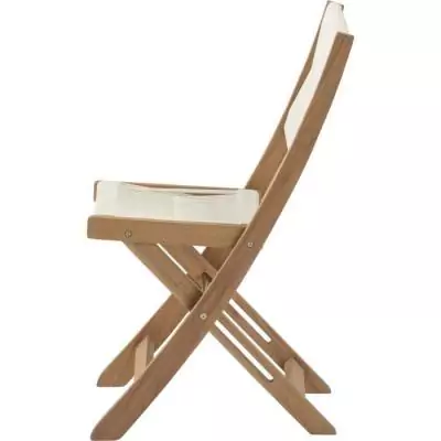 Ensemble bistrot pliable en bois d'acacia FSC - MAKENA