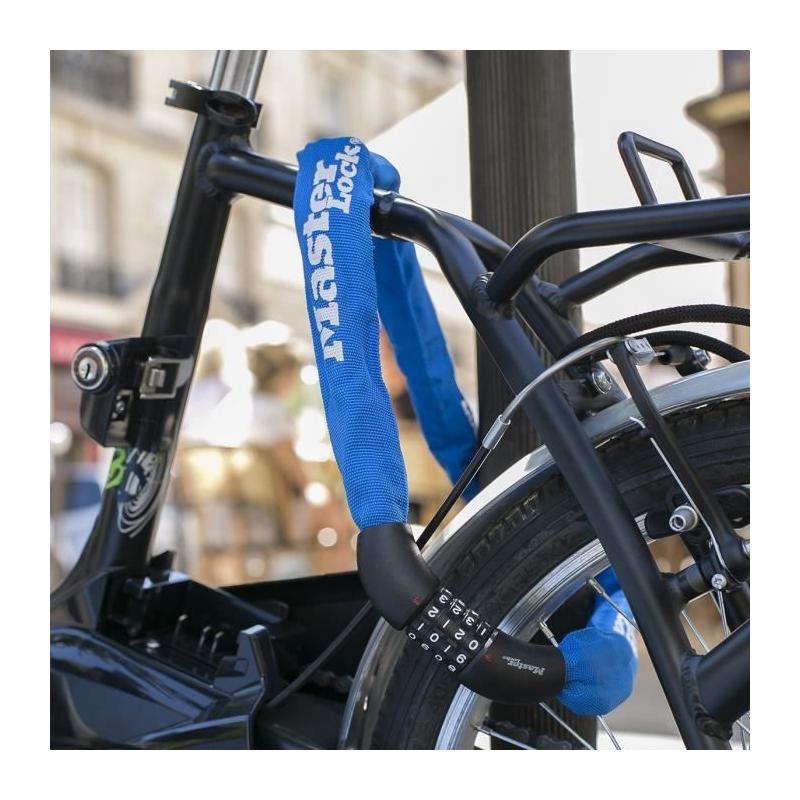 Antivol chaîne pour vélo - MASTER LOCK - 90 cm x 8 mm