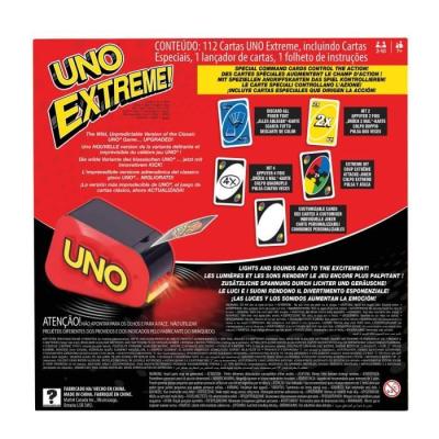 Jeu de Cartes Familial Uno Extreme pour des 7 ans et +