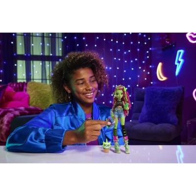 Monster High: Venus McFlytrap - Poupée et son adorable compagnon Chewlian!