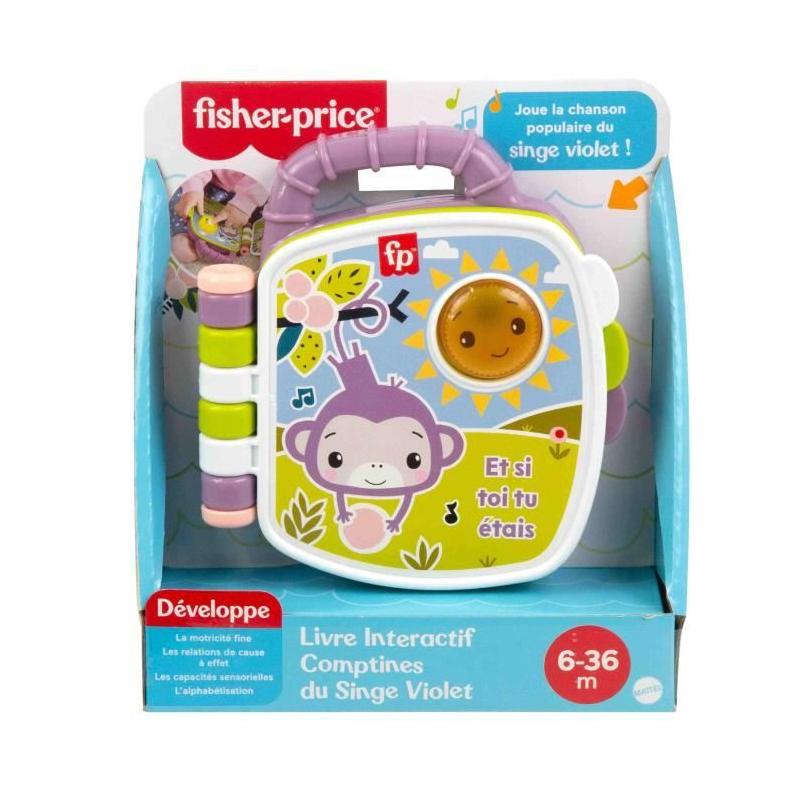 Découvrez le Livre Comptines Purple Monkey interactif