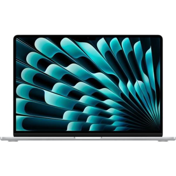 Apple - 15,3 MacBook Air M4 (2025) - RAM 24Go - Stockage 512Go - CPU 10 coeurs - GPU 10 coeurs - Argent
