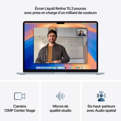 MacBook Air M4 (2025) - Performances Ultime en Bleu ciel