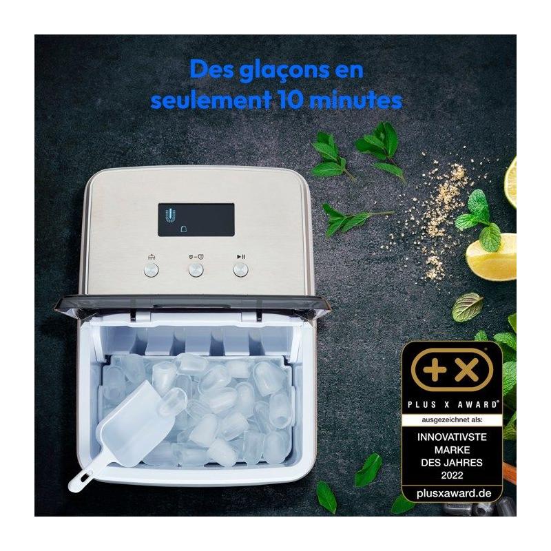 Machine à glaçons MEDION MD11950: 2,6L d'eau - 15kg/24h