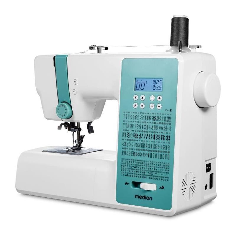 Machine à Coudre Numérique MEDION SD 36 - Turquoise