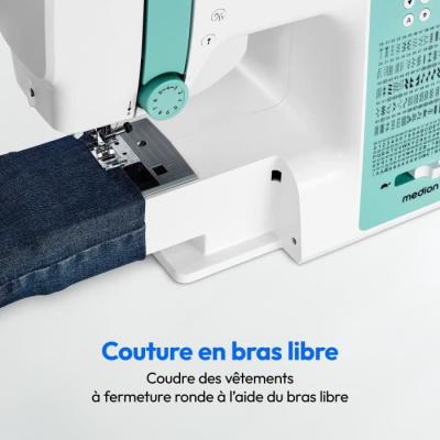 Machine à Coudre Numérique MEDION SD 36 - Turquoise