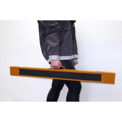 Tréteau pliable MEISTER - Charge 100kg - Noir