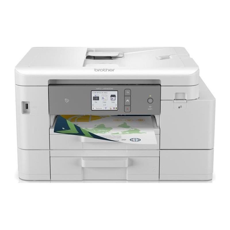 Imprimante Jet d'encre 4-en-1 Brother MFCJ4540DWRE1 - Couleur A4 Wi-Fi