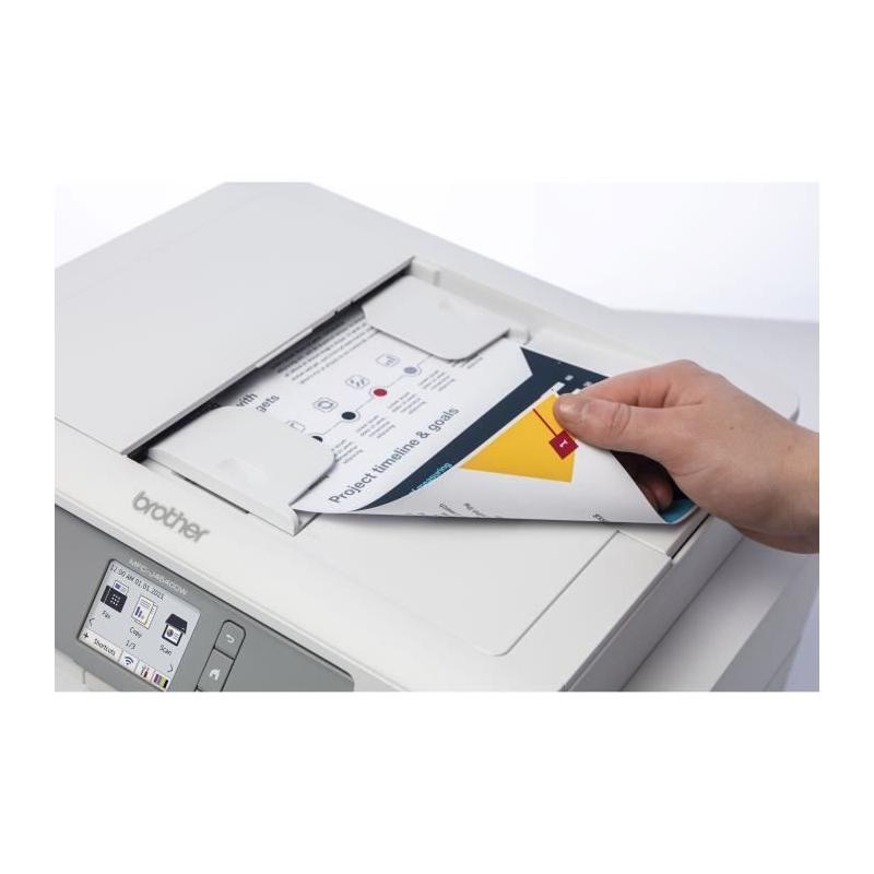 Imprimante Jet d'encre 4-en-1 Brother MFCJ4540DWRE1 - Couleur A4 Wi-Fi