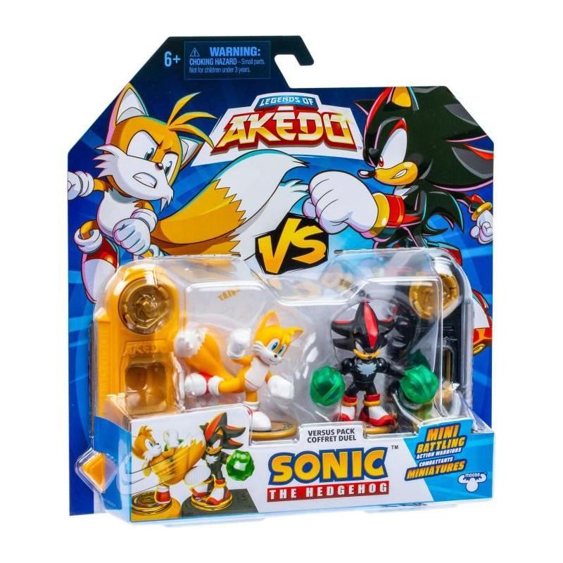 Duo de Figurines Tails vs Shadow - Pack de combat AKEDO