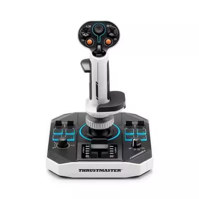Joystick gamer - THRUSTMASTER Sol-R 1 Flightstick - 44 boutons - Ambidextre - Technologie H.E.A.R.T. - Base robuste