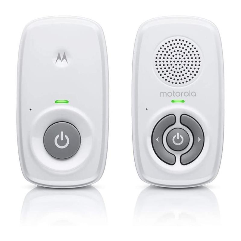 Moniteur bébé audio Motorola AM21 - Portée 300 m - Blanc