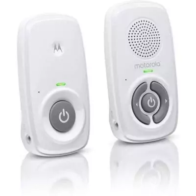Moniteur bébé audio Motorola AM21 - Portée 300 m - Blanc