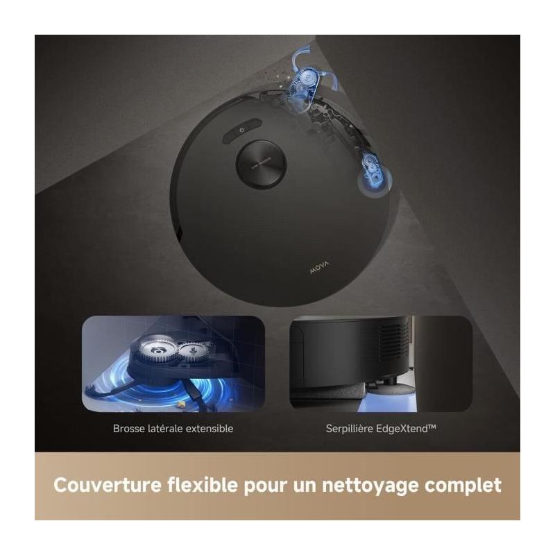Aspirateur Robot Laveur MOVA Z50 Ultra - 19 000 Pa de Puissance