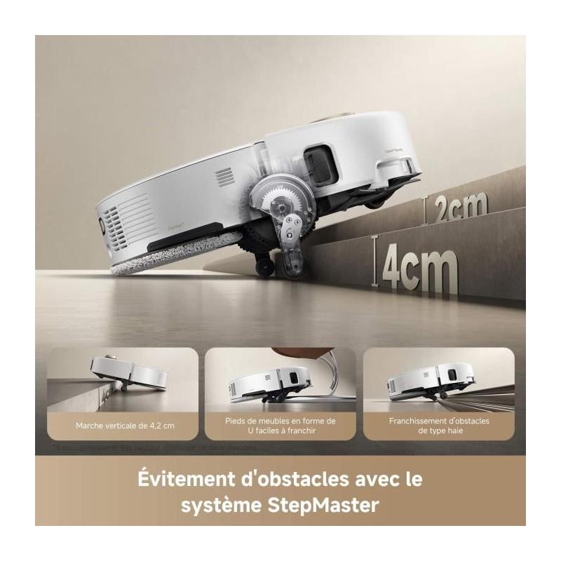 Aspirateur Robot MOVA V50 Ultra Complete: 24 000 Pa de Puissance