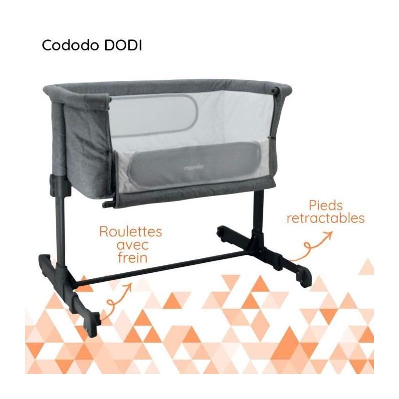Lit bébé cododo NANIA DODI - Confort et praticité en un!