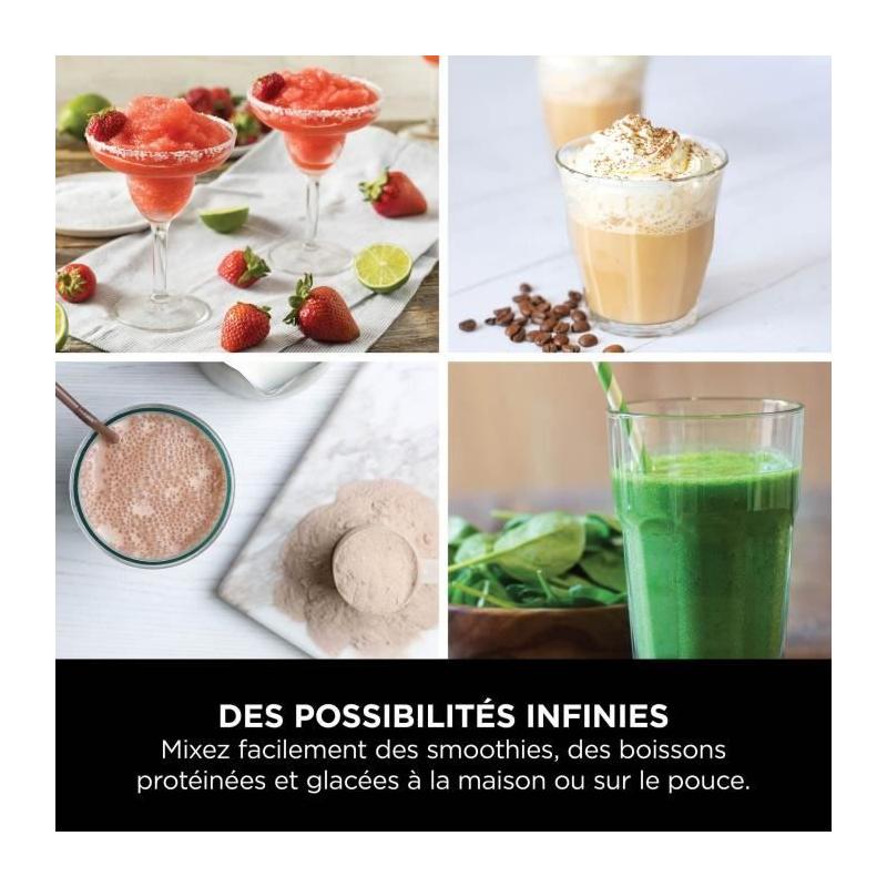 Mélangeur portable sans fil NINJA Blast - Blanc