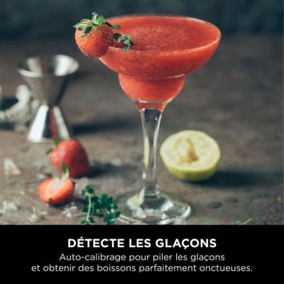 Blender professionnel haute performance Ninja Detect - Noir et argent