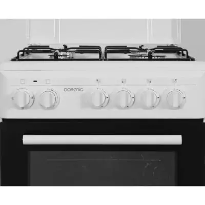 Cuisinière gaz OCEANIC OCEACG50GW - Performances élégantes Cuisinière gaz OCEANIC OCEACG50GW - Performances élégantes
