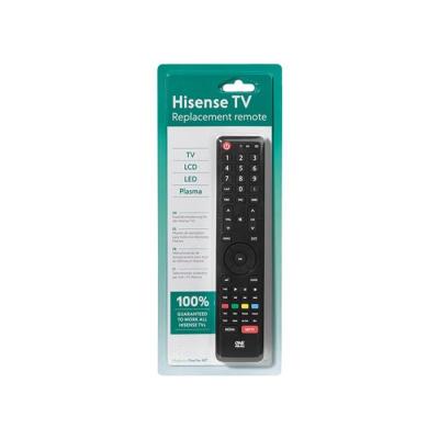 Télécommande universelle pour TV Hisense - Noir