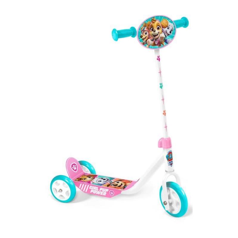 Trottinette 3 roues PAT'PATROUILLE rose pour enfant