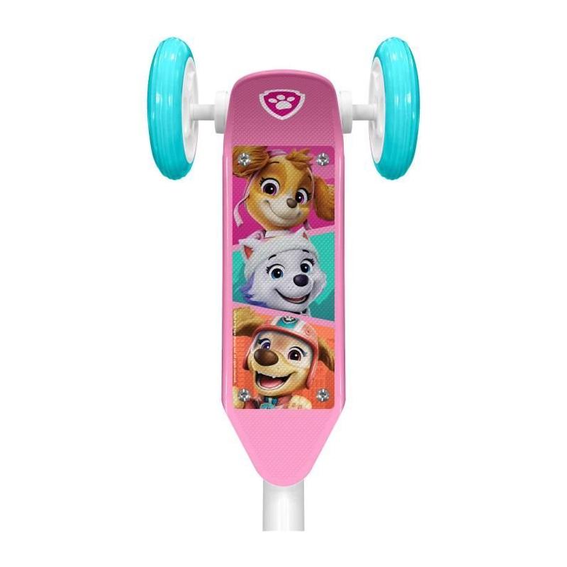 Trottinette 3 roues PAT'PATROUILLE rose pour enfant