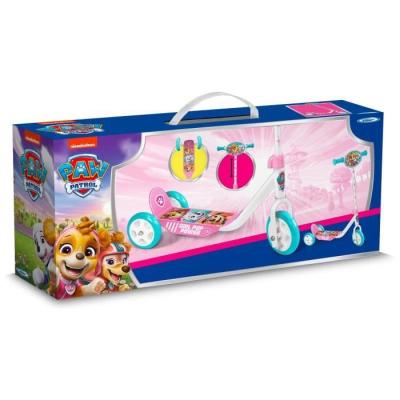 Trottinette 3 roues PAT'PATROUILLE rose pour enfant