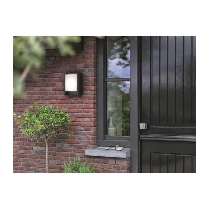 Applique extérieure LED Philips Arbour - Anthracite - 600 lm