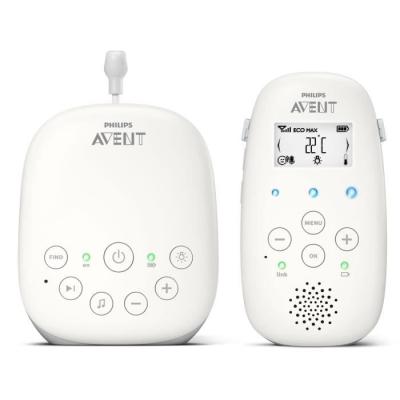 Ecoute-bébé Philips Avent: Sécurité Audio DECT - Blanc - LCD - Température - Veilleuse