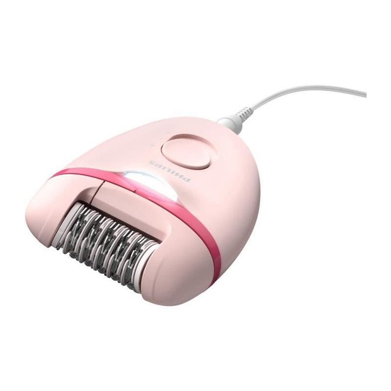 Épilateur électrique Philips Satinelle BRE285/00 - Douceur et efficacité