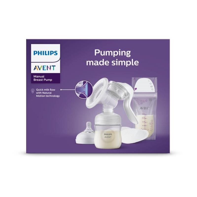 Kit tire-lait manuel Philips - Pratique et efficace