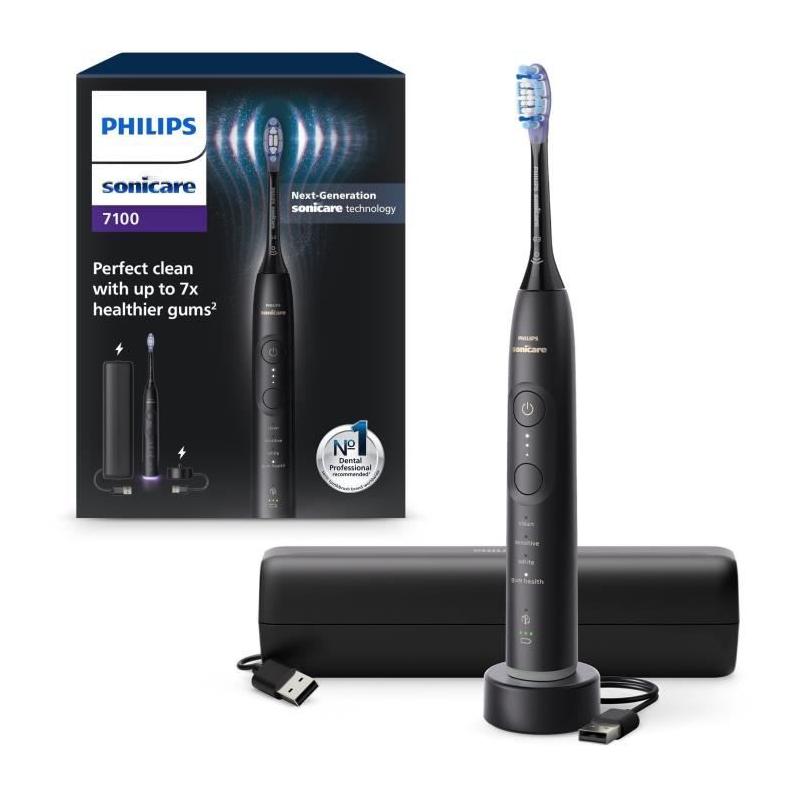 Brosse à dents Philips Sonicare Serie 7100 - Noir