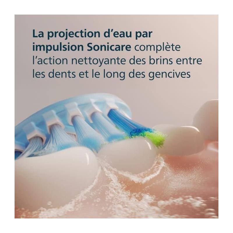 Lot de 4 têtes de brosse - PHILIPS - HX9044/87 - C3 blanc