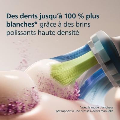 Lot de 4 têtes de brosse Philips HX9044/88 - C3 black