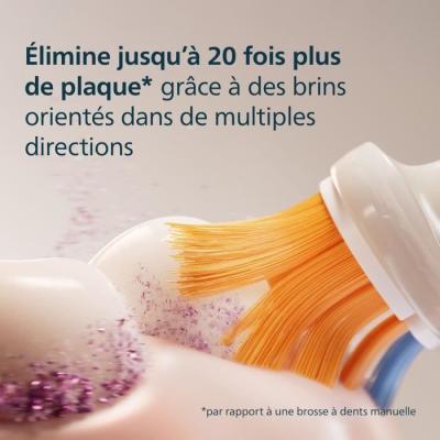 Lot de 4 têtes de brosse Philips HX9094/87 - A3 blanc