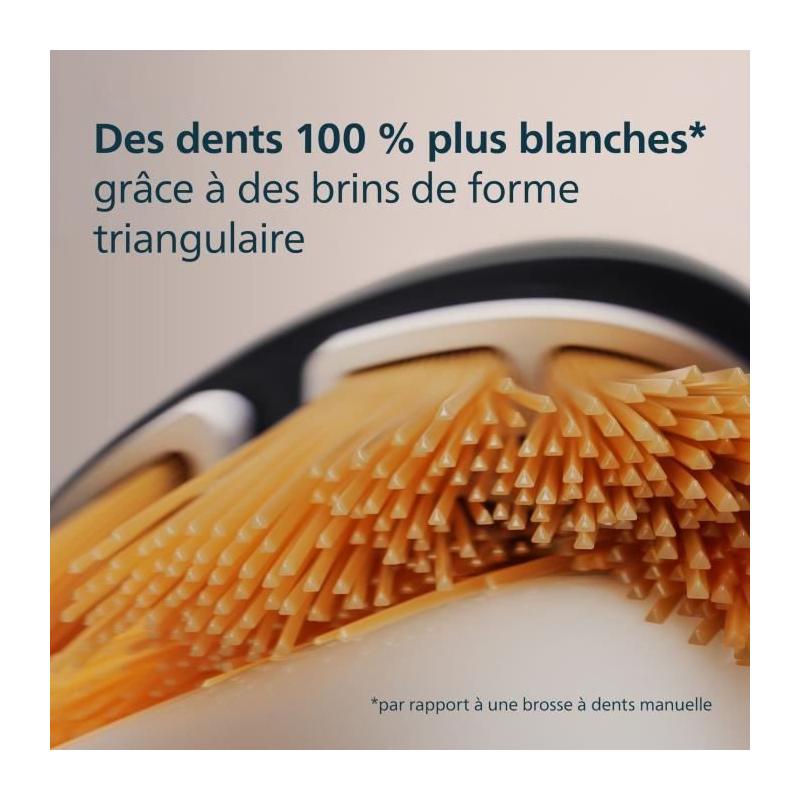 Lot de 4 têtes de brosse Philips HX9094/88 - Noir A3