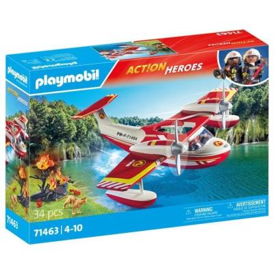 Jouet Hydravion Pompiers Playmobil 71463 - Univers Miniature